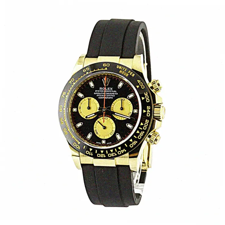 Budget-friendly AAA Rolex Daytona 116518 Black Gold Watch
