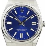Cheap Supreme Rolex Oyster Perpetual 41 124300 Blue Sunray Dial