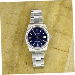 Cheap Supreme Rolex Oyster Perpetual 41 124300 Blue Sunray Dial - Image 6