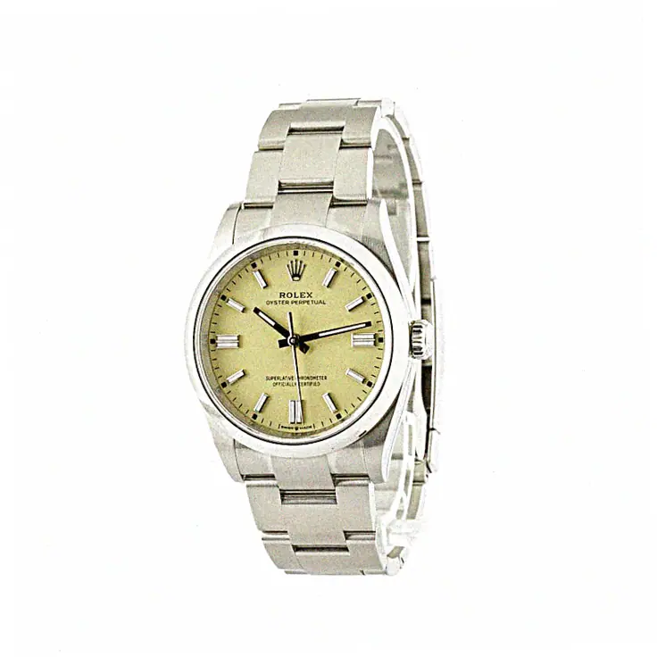 Purchase Rolex Superclones: Oyster Perpetual 36 126000 Beige Dial