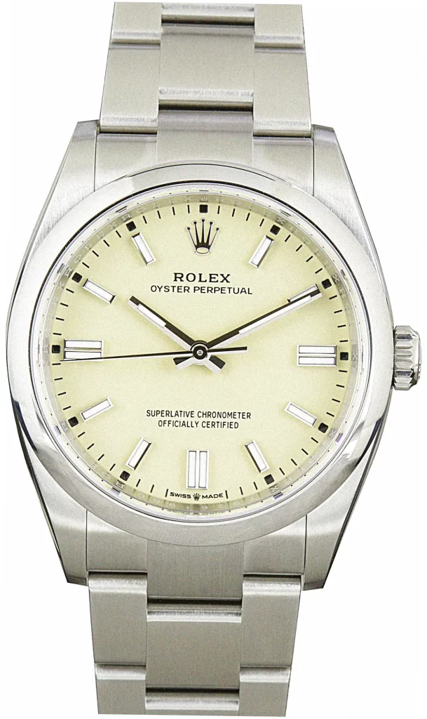 Purchase Rolex Superclones: Oyster Perpetual 36 126000 Beige Dial