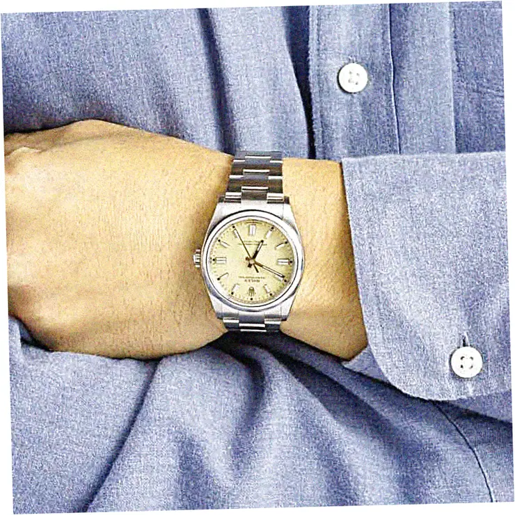 Purchase Rolex Superclones: Oyster Perpetual 36 126000 Beige Dial