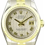 Discounted Swiss Rolex Datejust 41 179173 Yellow Rolesor
