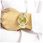 Affordable AAA Rolex Day-Date 40 228348 Yellow Gold Diamond - Image 5