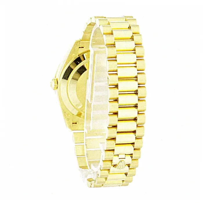 Affordable AAA Rolex Day-Date 40 228348 Yellow Gold Diamond - Image 4