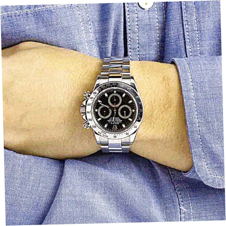 Buy AAA Rolex Daytona 116520 Steel Bezel Chronograph