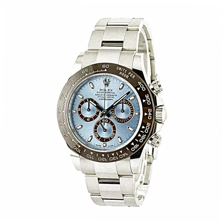 Shop Now High Quality Rolex Daytona 116506 Blue Dial Platinum
