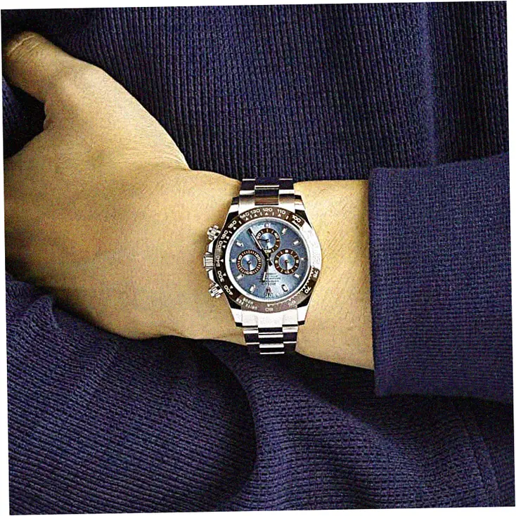 Shop Now High Quality Rolex Daytona 116506 Blue Dial Platinum