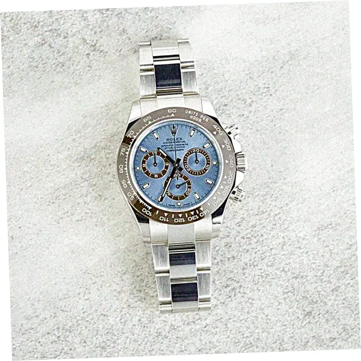 Shop Now High Quality Rolex Daytona 116506 Blue Dial Platinum