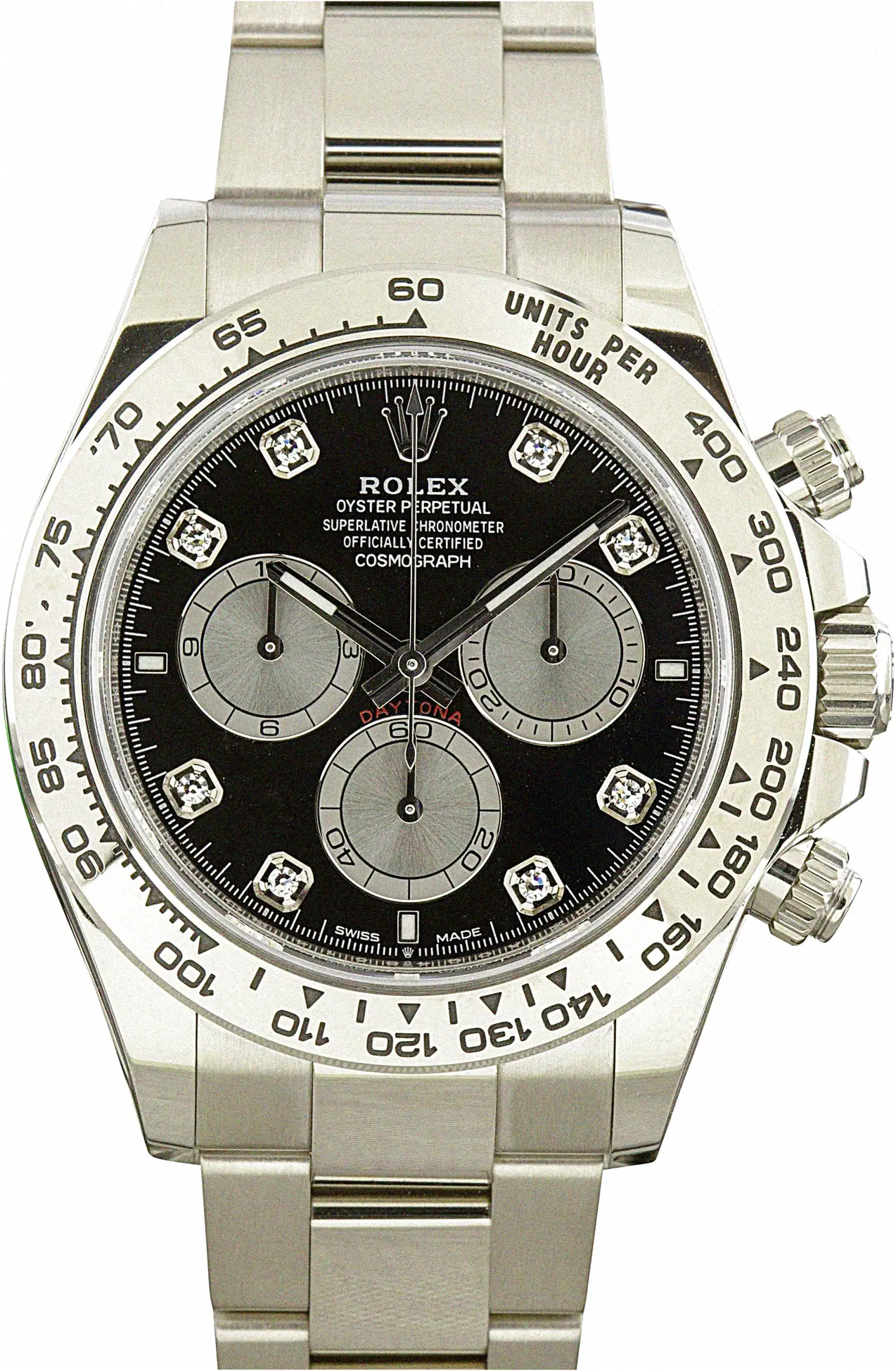 rolex-daytona-diamond-g54oleom Bargain 1:1 Rolex Daytona 126509 Diamond White Gold - Image 1