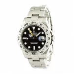 Discounted Swiss Rolex Explorer II 16570 Black Dial - Image 3
