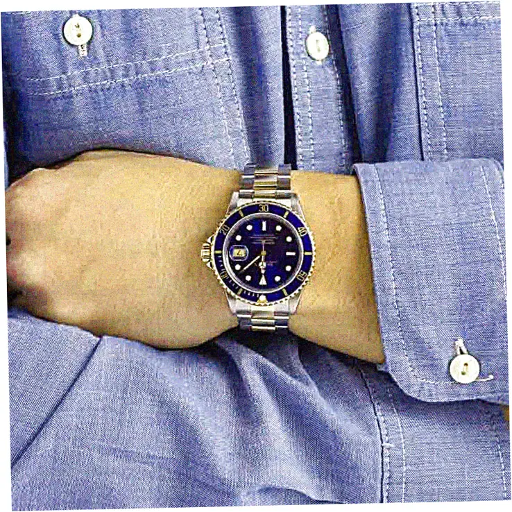 Budget-friendly AAA Rolex Submariner 16803 Blue Dial 1987