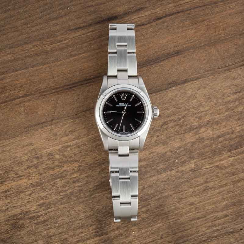 Clean Factory Super Clone Rolex Oyster Perpetual 24mm Black Dial