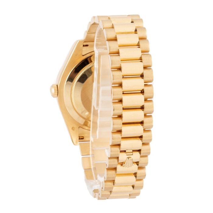 Super Clone Rolex Day-Date II 218238 Yellow Gold AAA Replica - Image 4