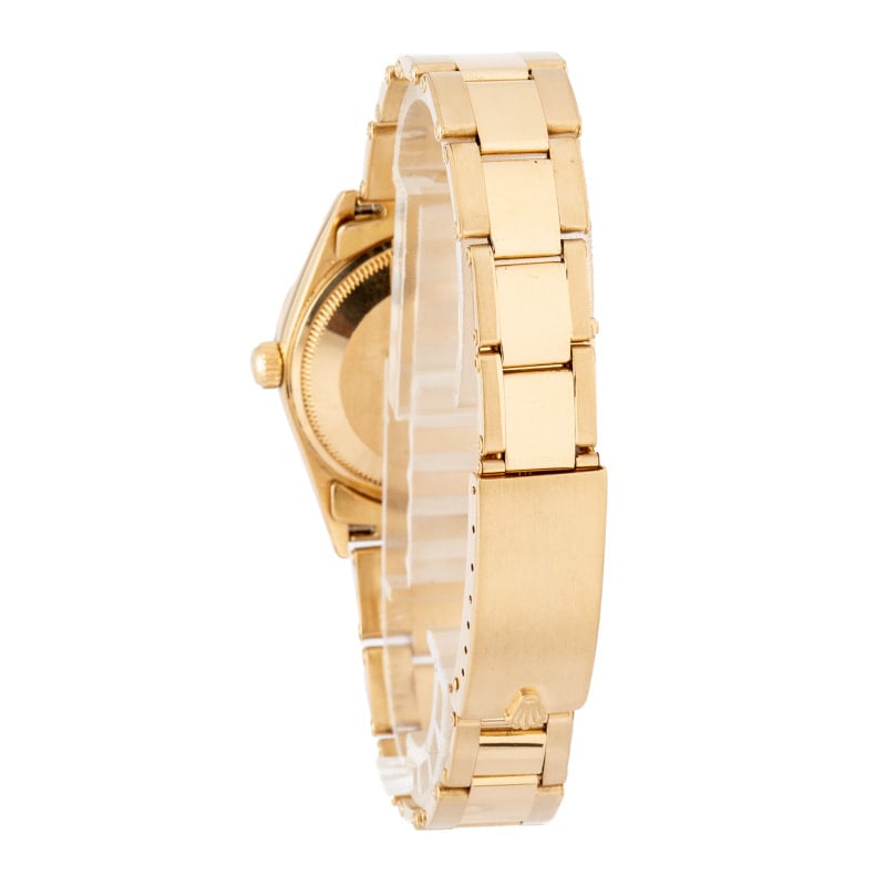 Super Clone Rolex Date 15238 Champagne Dial 34mm Clean Factory