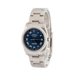 Clean Factory Super Clone Rolex Air-King 114200 Blue Roman Dial - Image 3