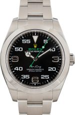 Clean Factory Super Clone Rolex Air-King 116900 Black Dial AAA