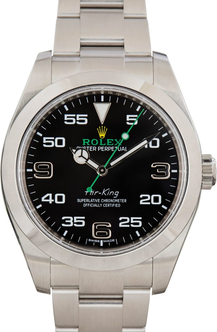 Clean Factory Super Clone Rolex Air-King 116900 Black Dial AAA - Image 2