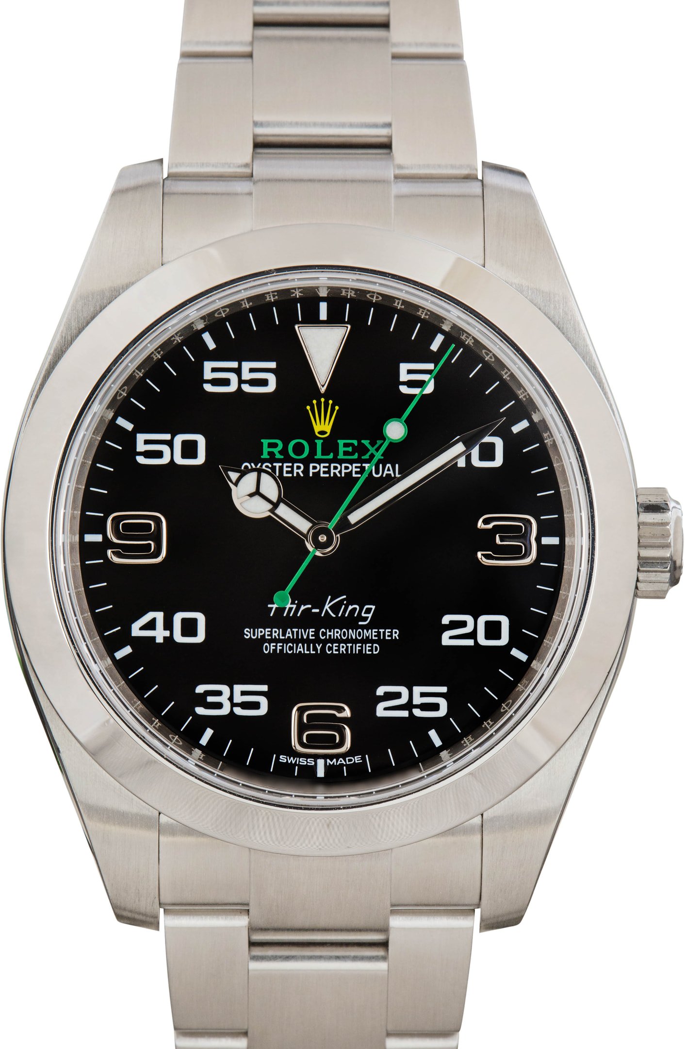 zUsed-Rolex-Air-King-116900-Black-Dial-SKU182267 Clean Factory Super Clone Rolex Air-King 116900 Black Dial AAA - Image 1