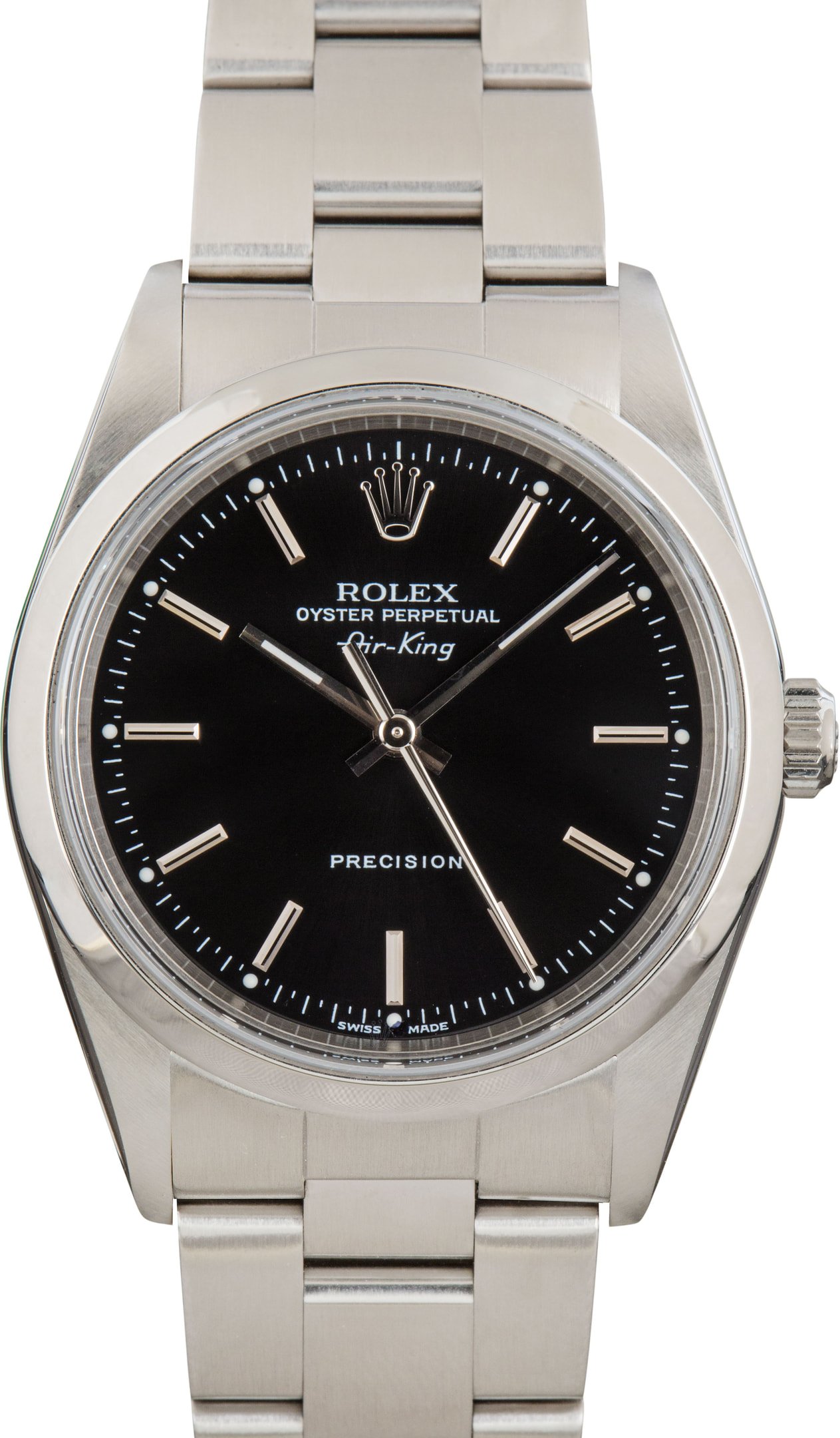 zUsed-Rolex-Air-King-14000-Black-Dial-SKU181315 Super Clone Rolex Air-King 14000M Black Dial AAA Quality - Image 1