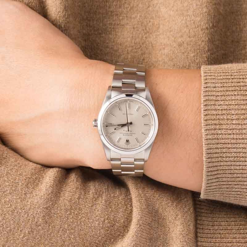 Clean Factory Super Clone Rolex Air-King 14000 Silver Dial 34mm