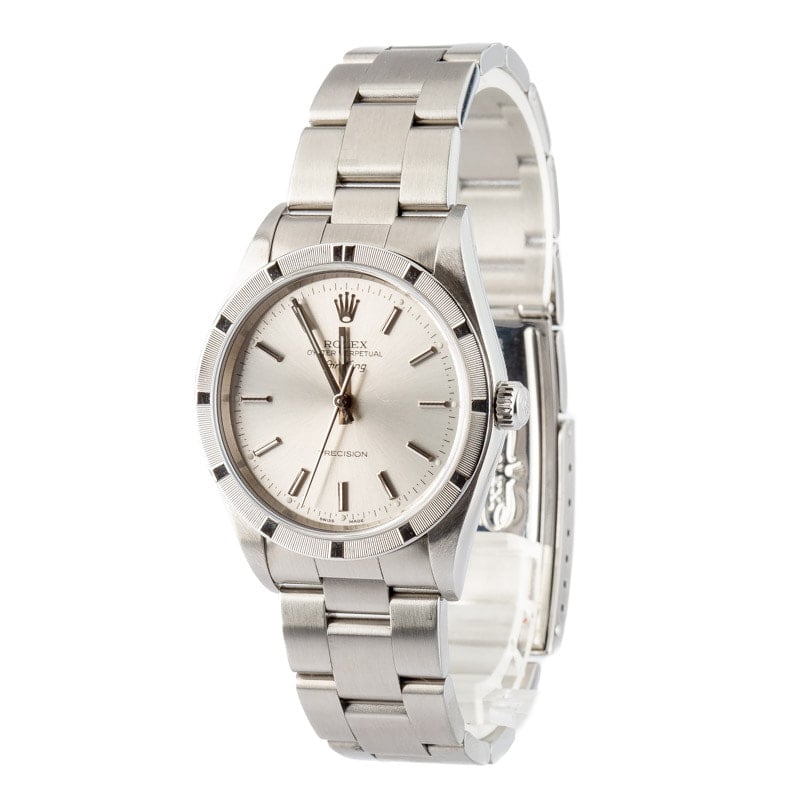 Clean Factory Super Clone Rolex Air-King 14010 Silver Dial 34mm