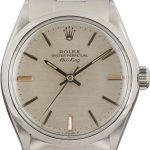 Clean Factory Super Clone Rolex Air-King 5500 Silver Dial 34mm
