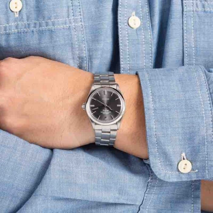 Super Clone Rolex Air-King 5500 Slate Dial Clean Factory AAA - Image 5