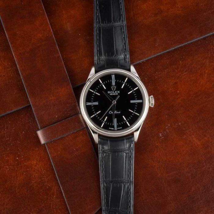 Clean Factory Super Clone Rolex Cellini 50509 Black Dial 39mm - Image 6