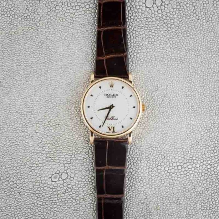 Clean Factory Super Clone Rolex Cellini 5115 Silver Dial AAA - Image 6