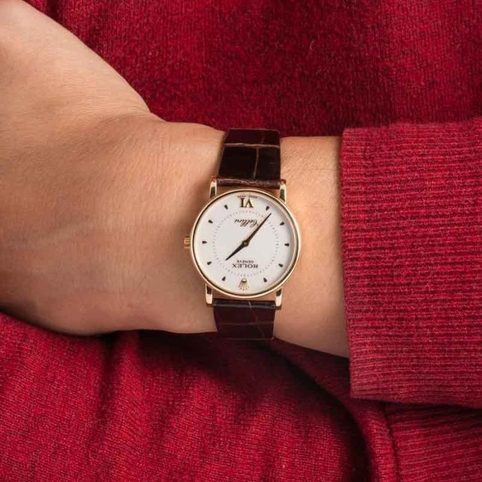 Clean Factory Super Clone Rolex Cellini 5115 Silver Dial AAA - Image 5