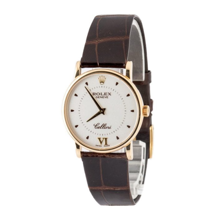 Clean Factory Super Clone Rolex Cellini 5115 Silver Dial AAA - Image 3