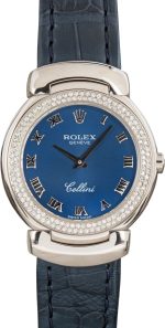 Clean Factory Super Clone Ladies Rolex Cellini 6671 White Gold