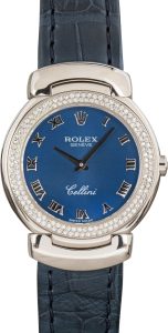 Clean Factory Super Clone Ladies Rolex Cellini 6671 White Gold