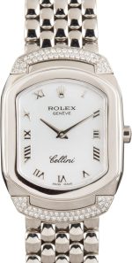 Super Clone Rolex Cellini 6692 18K White Gold AAA Replica