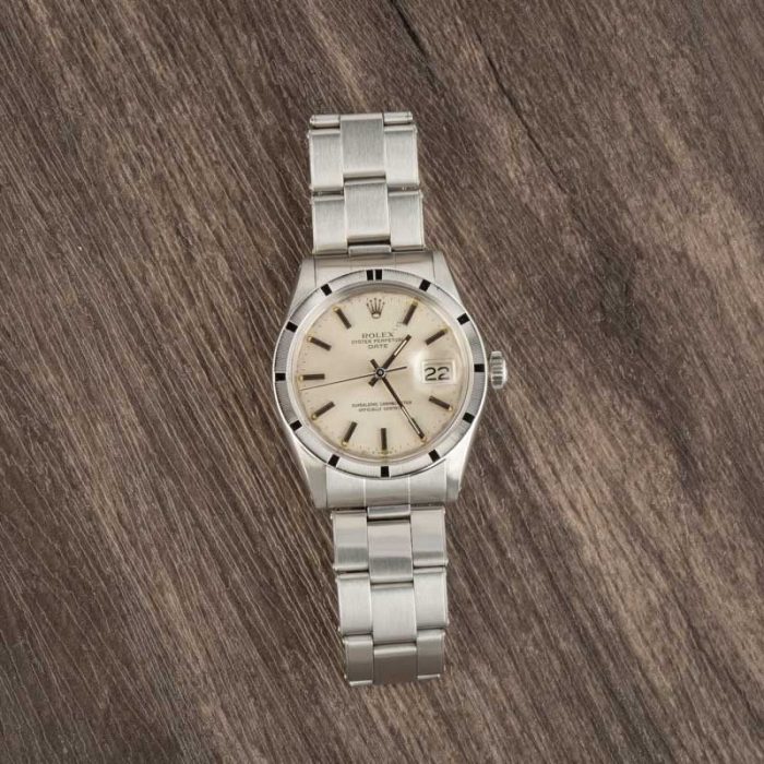 Clean Factory Super Clone Rolex Date 1500 Silver Dial 34MM - Image 6