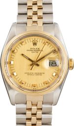 Clean Factory Super Clone Rolex Date 1500 Champagne Dial AAA Rep