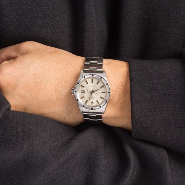 Clean Factory Super Clone Rolex Date 1500 Silver Dial 34MM - Image 5