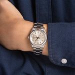 Clean Factory Super Clone Rolex Date 1500 Silver Dial AAA Rep - Image 5