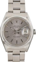 Clean Factory Super Clone Rolex Date 1500 Slate Dial 34mm