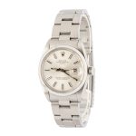 Clean Factory Super Clone Rolex Date 1500 Silver Dial AAA Rep - Image 3