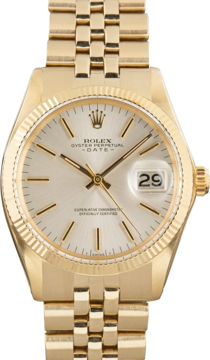 Super Clone Rolex Date 1503 Silver Index Dial AAA Quality