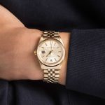 Clean Factory Super Clone Rolex Date 1503 14K Gold AAA Rep - Image 5