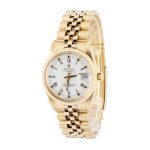 Clean Factory Super Clone Rolex Date 15037 White Roman Dial - Image 3