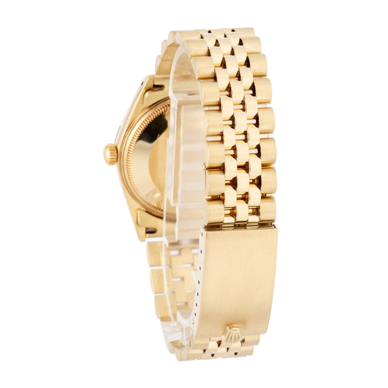 Clean Factory Super Clone Rolex Date 15037 White Roman Dial