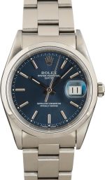 Clean Factory Super Clone Rolex Date 15200 Blue Dial 34mm
