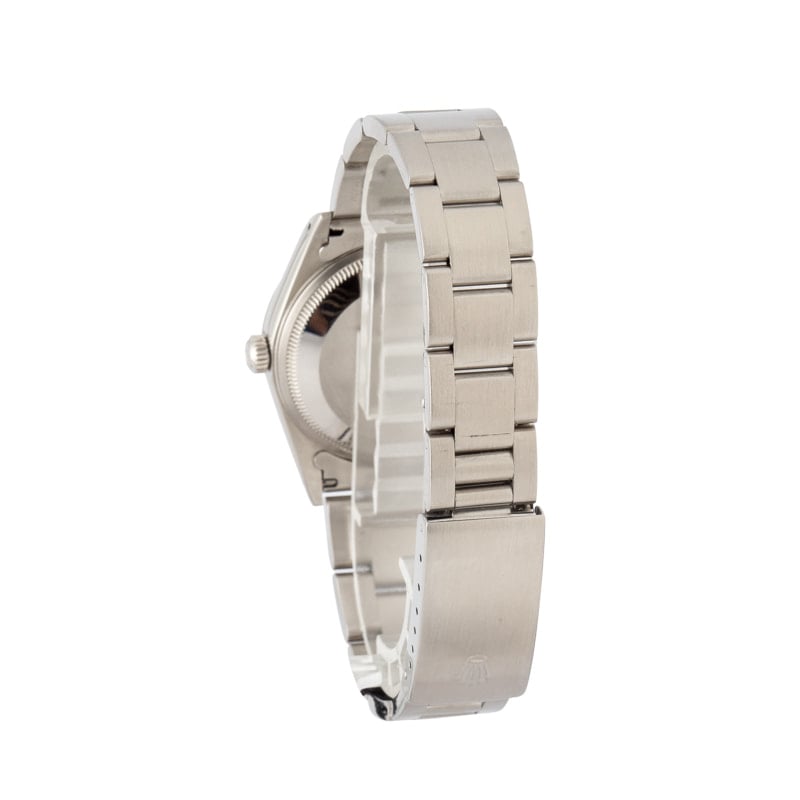 Super Clone Rolex Date 15200 White Roman Dial 34mm