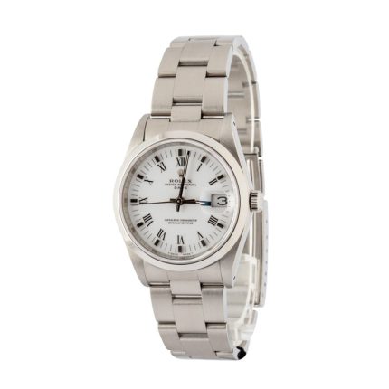 Super Clone Rolex Date 15200 White Roman Dial 34mm