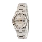 Clean Factory Super Clone Rolex Date 15210 Silver Dial 34mm - Image 3