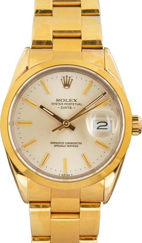 Clean Factory Super Clone Rolex Date 15505 Two-Tone 34MM